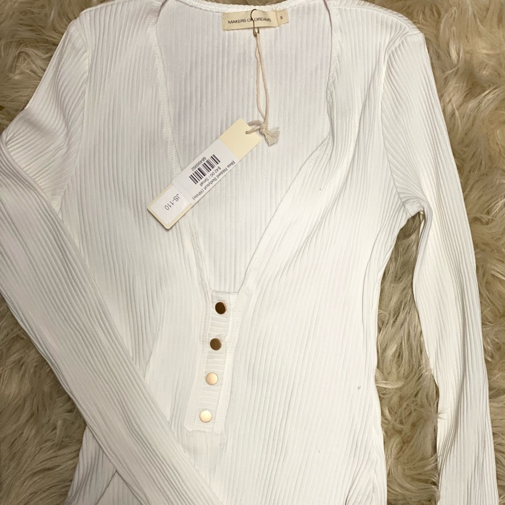 Makers of Dreams, Small white bodysuit NWT